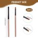 2 Pcs Nail Clean up Brushes - Round & Angled Head Pen Painting Tools for Nail Art Design - Buy Online on GoSupps.com