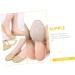 Mobestech 5 Pairs Yoga Toe Protector Socks - Non-Slip Nylon Women's Half Socks for Ultimate Comfort - Buy Online on GoSupps.com