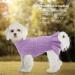 Shop Cute Dog & Cat Sweaters | Knitted Classic Pet Clothing for Small Dogs & Cats | XS Purple Dog Sweater Dress - Buy Online on GoSupps.com