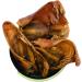 Pawkaboo Natural Dog Treat - Pigs Ears for Small Breed Dogs 25g - 35g Each (20) - 100% Natural Healthy Dog Treat Chew Puppy Snack - Buy Online on GoSupps.com