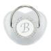 Baby Pacifier Silicone Silicone Baby Pacifier for Toddlers 6-18 Months (Letter B)
