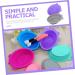FOMIYES 6 Pcs Makeup Brush Cleaning Pad Cosmetics Brush Scrubber Makeup Washing Tools Scrubber Bowl Makeup Brush Cup Small Makeup Brush Cleaner Cup Fold Travel Cup Brush Silica Gel - Buy Online on GoSupps.com