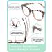 LianSan Bifocal Reading Glasses for Women - Stylish Top Clear Blue Light Blocking Readers Pink Tortoise Spring Hinge - 1.50 Magnification - Buy Online on GoSupps.com