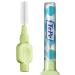 TEPE Interdental Brushes X-Soft Light Green - 0.8 mm 8 Pack | Best for Oral Hygiene & Interdental Cleaning - Buy Online on GoSupps.com