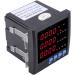 Three-Phase Display Multifunction Digital LED Programmable Three Phase AC Voltage Current Frequency Energy Meter Ammeter (Black) - Buy Online on GoSupps.com