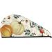 Autumn Pumpkins Leaves Apples Hair Towel Wrap - Super Absorbent Microfiber for Women | Quick Dry Coral Velvet for Long Curly & Thick Hair - Buy Online on GoSupps.com