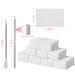 Premium Nail Polish Remover Clips Set - 600 Cotton Pads Nail Tips & Tools for Effortless Nail Care - Buy Online on GoSupps.com