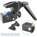 LimoStudio Super Clamp with Metal Stud for Photo Video Studio - AGG1108 Black - Buy Online on GoSupps.com