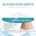 Soothing Silicone Scar Removal Sheets | Flattens & Softens Scars from C-sections, Burns, Stretch Marks & Acne | Effective on New & Old Scars - Buy Online on GoSupps.com