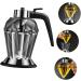 Zerodeko Oil Can Olive Oil Pot Oiler Soy Sauce Bottle Soy Sauce Dispenser Olive Oil Jar Kitchen Oil Dispenser Cruet Bottle Oil Press Glass Bottle Oil Storage Vinegar Bottle Stainless Steel 15X8.5X8.5CM Black - Buy Online on GoSupps.com