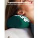 Lifegoods Acupressure Mat with Pillow - Battery-Powered Massage & Acupuncture Mat for Back Pain Relief - Green & White - Buy Online on GoSupps.com