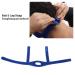 Adjustable Anti Snoring Chin Strap for Men & Women - Breathable Snoreless Sleeping Solution | Blue Head Band | Improve Sleep Quality - Buy Online on GoSupps.com