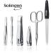 Premium 6-Piece Manicure Set Solingen | Art Leather Case | Stylish & Durable Nail Care Tools for Men & Women - Marqus - Buy Online on GoSupps.com