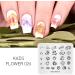 KADS Nail Art Stamp Plate - Butterfly Flower Leaves Series | DIY Nail Stamping Template - Buy Online on GoSupps.com
