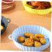 Zerodeko Air Fryer Pad Air Fryers Roasting Pan Reusable Steamer Patches Oven Baking Pan Household Parchment Blue 21X18.5X4CM - Buy Online on GoSupps.com