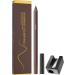 Eye Pencil Waterproof Eye Gel Pencil with Sharpener Long Lasting Waterproof and Smudgeproof Cosmetics 3chocolate - Buy Online on GoSupps.com