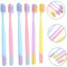 Collbath 10-Pack Soft Travel Toothbrushes - Ergonomic Wear-Resistant Ideal for Adults - Perfect for International Shipping - Buy Online on GoSupps.com