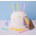 36-Count Rainbow Spiral Birthday Candles with Holders - Party Cake Candles - Buy Online on GoSupps.com