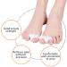 NICENEEDED Big Toe Separators - 2 Pairs | Pain Relief Soft Gel Cushion for Foot Bunion Protection - Buy Online on GoSupps.com