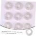 Safigle Finger Massage Ring Set - 10 Acupressure Sensory Toys for Stress Relief | Carbon Steel Decompression Tool - Buy Online on GoSupps.com