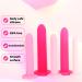 Silicone Pelvic Floor Muscle Exerciser Trainer Set - 5 Kit System for Strengthening | Best International Shipping - Buy Online on GoSupps.com