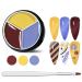 Prreal Solid Gel Nail Polish 3 In 1 Nail Polish Solid Gel with Brush 3 Colours Cream Pudding Gel Nail Polish For Nail Studio Nail Art Starter Nail Art Design Salon At Home#9