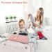 Lekebaby Foldable Quilted Pink Baby Changing Mat - Portable and Travel-Friendly - Buy Online on GoSupps.com