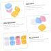 4-Piece Contact Lens Container Set | Colored Lens Case & Easy-Wear Frames | International Shipping Available - Buy Online on GoSupps.com