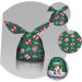 KOMBIUDA Christmas Pouches 100pcs Christmas Wrapping Bag Candy Bags Small Christmas Bags Festive Packing Bags Nougat 22.5x13.5x0.2cm Green - Buy Online on GoSupps.com
