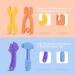 Baby Teething Toys for Babies 3-12 Months | Freezer Safe Silicone Chew Toys for Teething Relief | Sensory Exploration | BPA-Free | Easy-to-Hold Hammer Wrench Spanner Pliers Shape - Buy Online on GoSupps.com