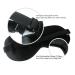 Soothing Silk Sleep Mask - Adjustable Head Strap, Deep Rest Eye Mask for Sleeping, Travel, Shift Work & Meditation - Purple - Buy Online on GoSupps.com