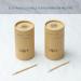 Voice of Nature Sustainable Teardrop Lip Wands - Eco-Friendly 100% FSC-Certified Bamboo Makeup Applicators - 100 Pack for Precise Application - Buy Online on GoSupps.com