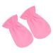 minkissy 1 Pair Exfoliating Hand Mask Exfoliate Glove Exfoliating Body Mitt Psoriasis Gloves Hands Moisturizing Gloves Exfoliating Mitts Heat Preservation Gloves Cosmetic Polyester Lotion