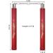Zalani Safe Foam Rubber Training Nunchucks (Red) - Ideal for Martial Arts Practice - Buy Online on GoSupps.com