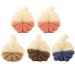 Beaupretty Sensitive Wash 5pcs Two-Color Shower Ball Scrubber Baby Puff Adults Bath Balls Bath Scrubber for Bulk Sponges Foam Soap Take a Bath Pe Child Bath Flower Kid Soap