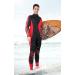 Yueta Men's 3MM Neoprene Full Body Wetsuit - Large Red - Buy Online on GoSupps.com