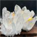 JUKUCKV High-Quality Quartz Crystal Cluster - White & Yellow Spiritual Home Decoration | Perfect for Weddings | International Shipping - Buy Online on GoSupps.com