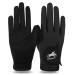 Finger ten riding gloves ladies touchscreen riding glove adult ladies gloves ride grip riders bicycle gloves for equestrian sports cycling women riding glove sport m dark