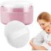 Bo te bouffante en poudre de talc avec applicateur b b apr s-bain poudre poudre poudre r cipient de poudre pour les nouveau-n s et les tout-petits parfait pour voyager Pink - Buy Online on GoSupps.com