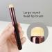 Round Head Lipstick Brush Portable Artificial Fiber Lipstick Applicator Skin Friendly Small Concealer Brush for Home Beauty Salon Practical Makeup Brush for Eyeshadow Lipstick Concealer - Buy Online on GoSupps.com