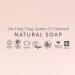 Lucy Bee Natural Soap Bar Palm Oil Free Floral Scented For Hands & Body | Rich Lather | Certified Organic Fair Trade Vegan Cruelty Free | Ethical Best Buy | 150g - Buy Online on GoSupps.com