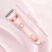 Razor for Women Portable Electric Hair Removal Waterproof 2 in 1 Electric Shaver Razors for Women Cordless Bikini Trimmer Hair Removal for Women with Detachable Heads (Pink) - Buy Online on GoSupps.com