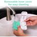 ACWOO Small Pill Tablet Cutter - Portable 2-in-1 Pill Splitter & Dispenser for Elderly, Child, Pets - White - Buy Online on GoSupps.com