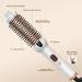 1.5 inch Thermal Brush 410 F 10 Temp with LCD Dispaly 110-240V Double PTC Ceramic Tourmaline Ionic Curling Comb Curling Brush Curling Iron Volumizing Brush 110-240V Heated Curling Brush White - Buy Online on GoSupps.com