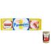 Pavesi Pavesini Lot of 6 cocoa biscuits 200 g + Italian goumet pulp 400 g