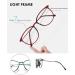 Koosufa Classic Retro Nerd Glasses for Women & Men | Round Panto Frames | Vintage Matt Black Fake Glasses with Case - Buy Online on GoSupps.com