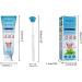 Mint Fresh Tongue Cleaning Gel & Silicone Scraper Set - 50g | Effective Tongue Coating Removal for Adults - Buy Online on GoSupps.com