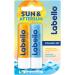 Labello Labello Sun & Aftersun Sun Protect and Hydro Care Lip Care Duo Pack for Holiday and Summer (2 x 5.5 ml)
