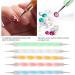 Nail Art Fine Point Pen Nail Art Dotting Pens Acrylic Double Ended for Nail Salon - Buy Online on GoSupps.com