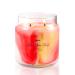 IZIDDO Scented Candles for Home Rose & Musk Extra Strong 2 Wick Scented Candles 12oz Red Marble Candle Handmade Handmade Tie-Dye Candles Gifts for Women Men Rose & Amber Musk 12oz